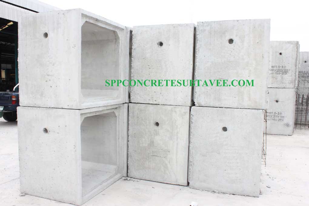 ท่อคอนกรีตสี่เหลี่ยม